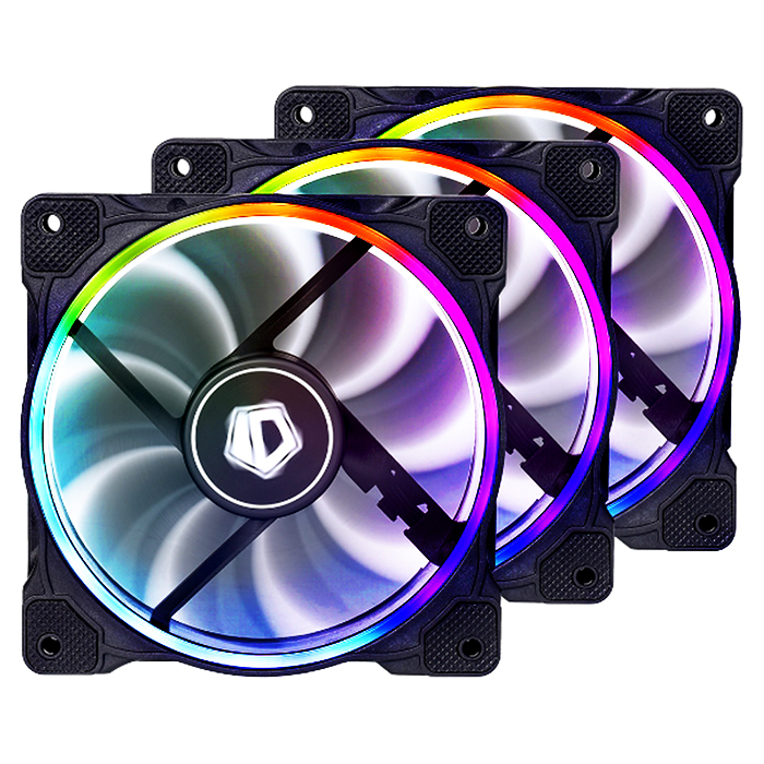 ID-COOLING ZF-12025 RGB TRIO (3PACK/REMOTE CONTROL)