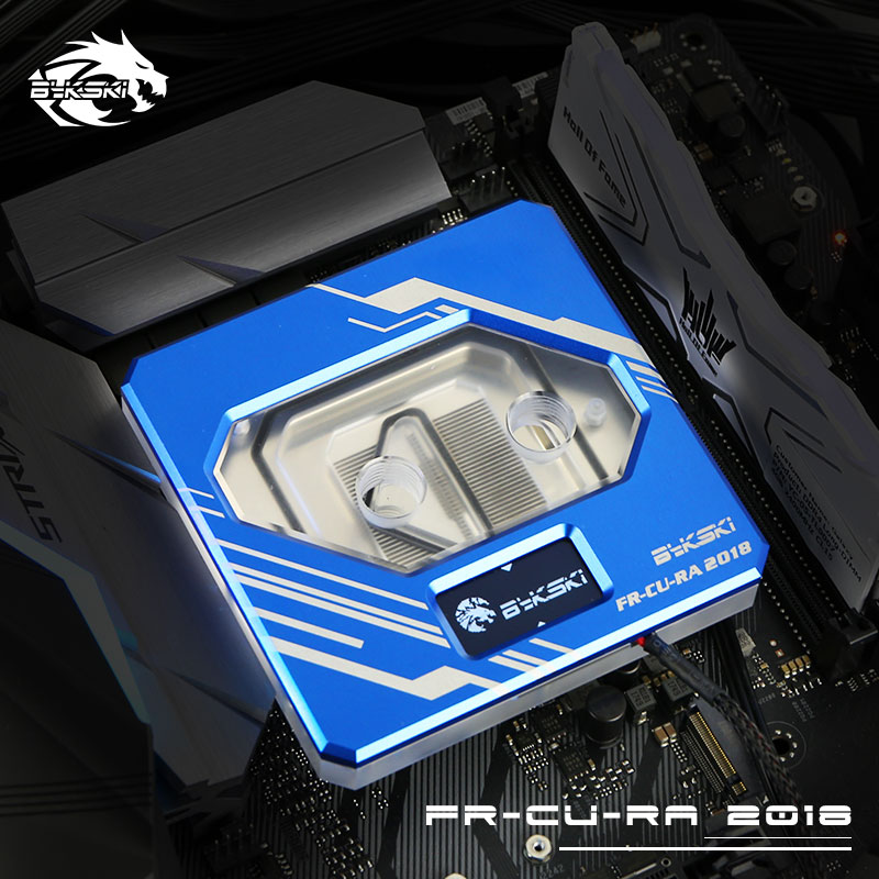 Bykski FR-CU-RA-2018 INTEL 전용 CPU 워터블럭