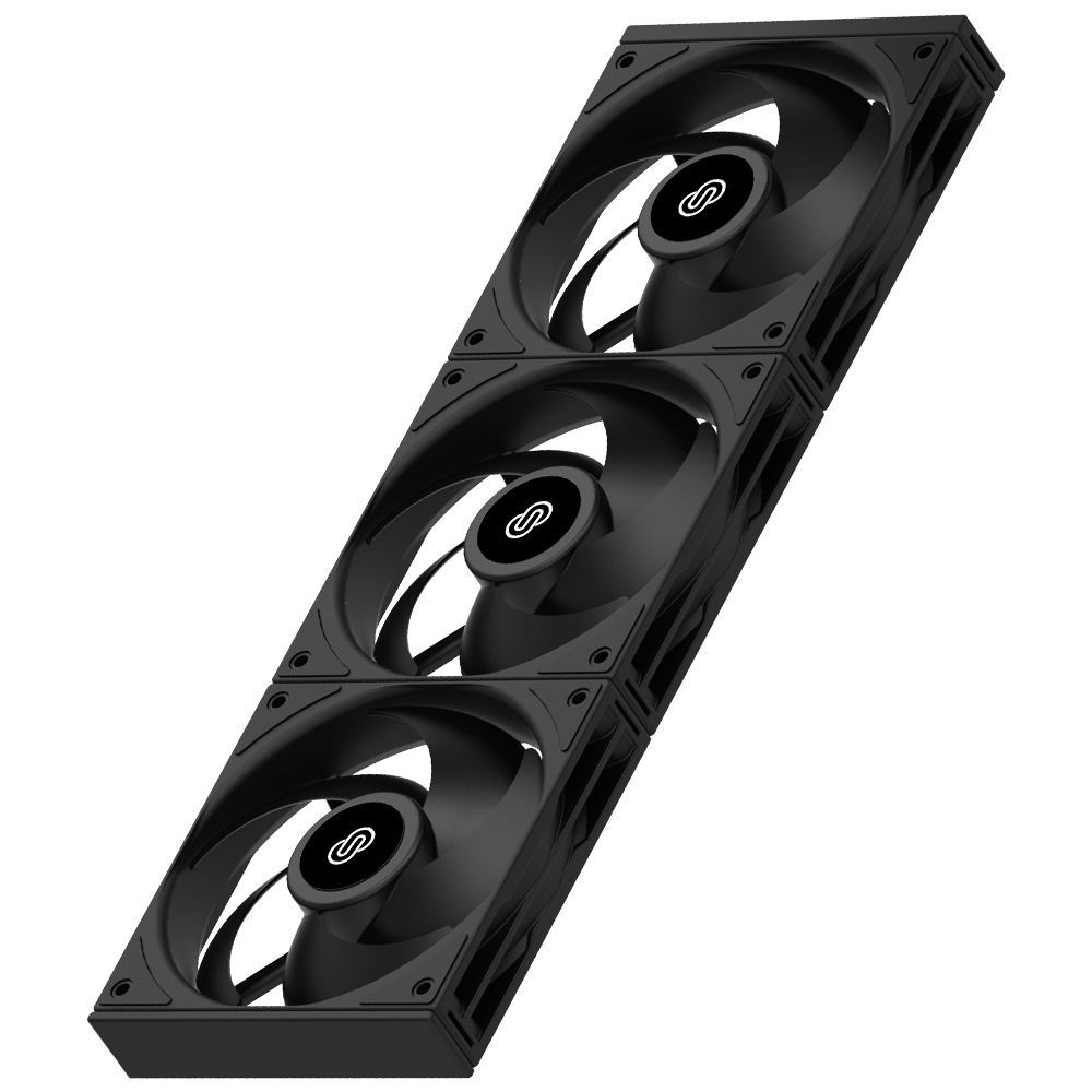 3RSYS Silence GI 120-N 데이지체인 3PACK BLACK
